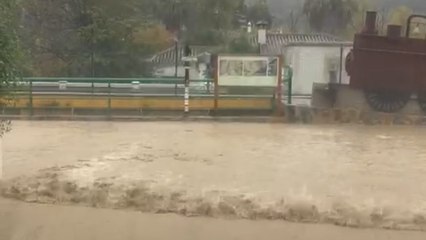 Vídeo de la tromba de agua caída en Jimera de Líbar.