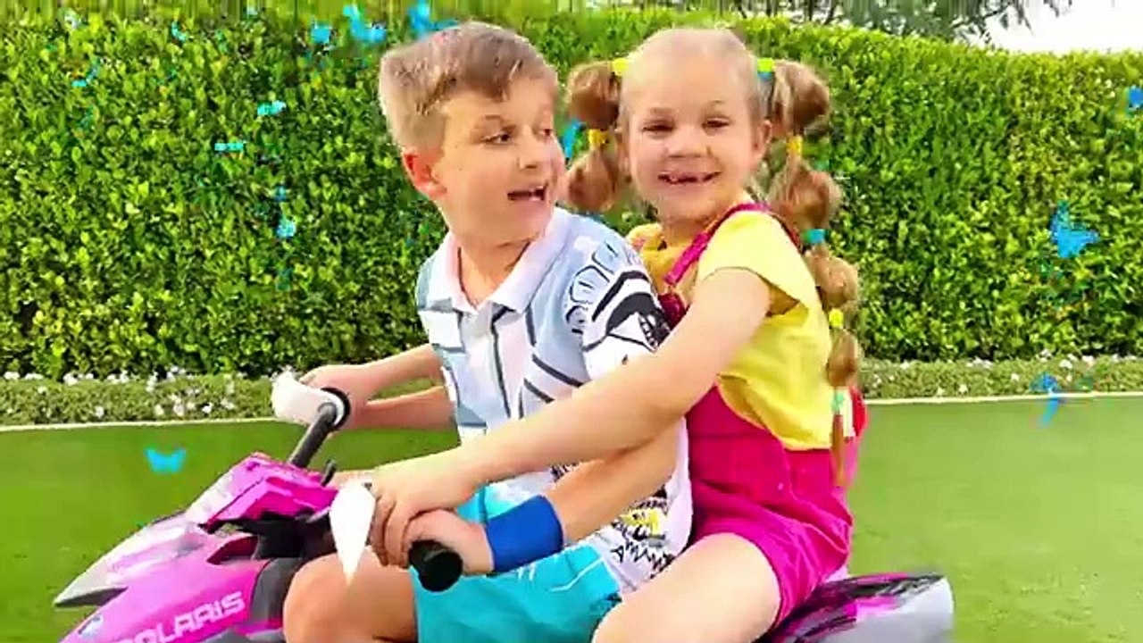 Roma and Diana in the Magic Cube and other funny Challenge stories ...