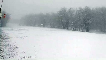 La prima neve nelle Marche, video di oggi 14 novembre