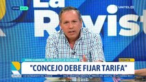 Debate por pasaje: Analista consulta a micrero ¿si tiene algo legal? y le responden que se necesita seguridad jurídica  Debate por el pasaje: analista remarca que operar sin concesiones de rutas es ilegal y micrero le responde que es culpa de la Alcaldía