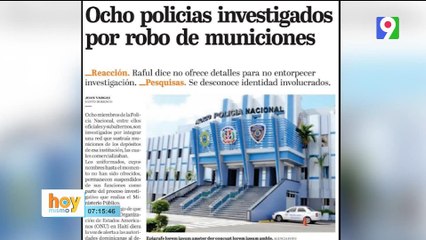 ¡Escandalo! Municiones de la Policía Nacional aparentemente son traficadas a Haití | Hoy Mismo