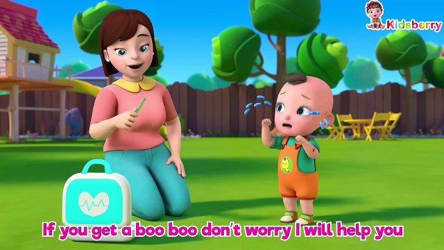 Ouchie Ouchie Boo Boo ｜ Boo Boo Song ｜ Kidsberry - Nursery Rhymes & Baby Songs