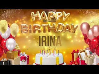 IRINA - Happy Birthday Irina