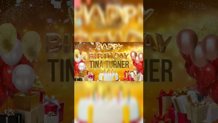 TINA TURNER - Happy Birthday Tina Turner