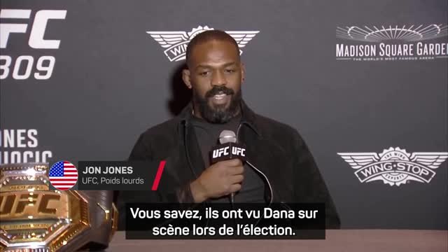UFC 309 - Jones : “L’événement le plus prestigieux de ma carrière”