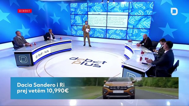 Gëzim Kelmendi - Debat Plus - Konflikti Izrael dhe Palestinë së bashku me Zgjim Hysenin, Ridvan Berishen, Xhevdet Pozharin, dhe Anton Berisha (pjesa e parë)