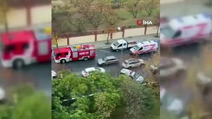 Şengül hemşirenin ölümüne neden olan kaza anı kamerada