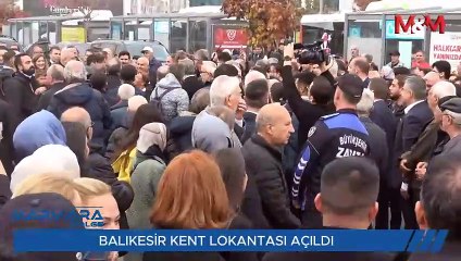 Balıkesir'in İlk Kent Lokantası Resmen Hizmete Girdi
