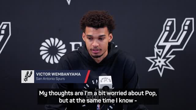 San Antonio Spurs buoyed to hear Popovich's health is improving