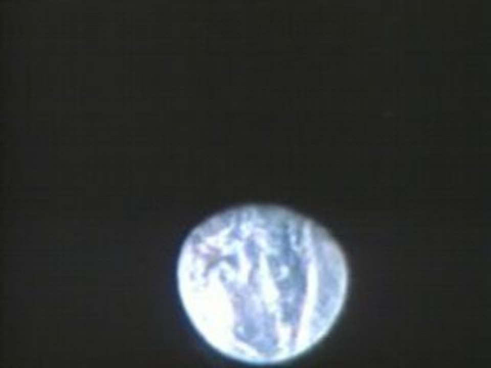 Première vue de la Terre