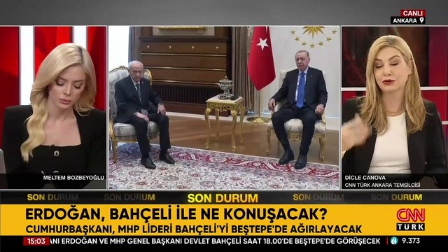Erdoğan, Bahçeli ile ne konuşacak? Perde arkasını Dicle Canova anlattı