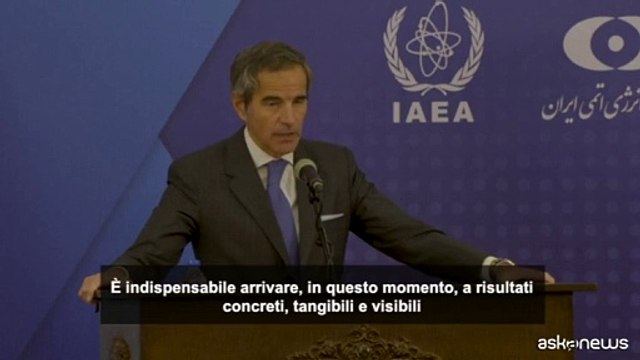 Grossi (Aiea) in Iran: raggiungere risultati concreti sul nucleare