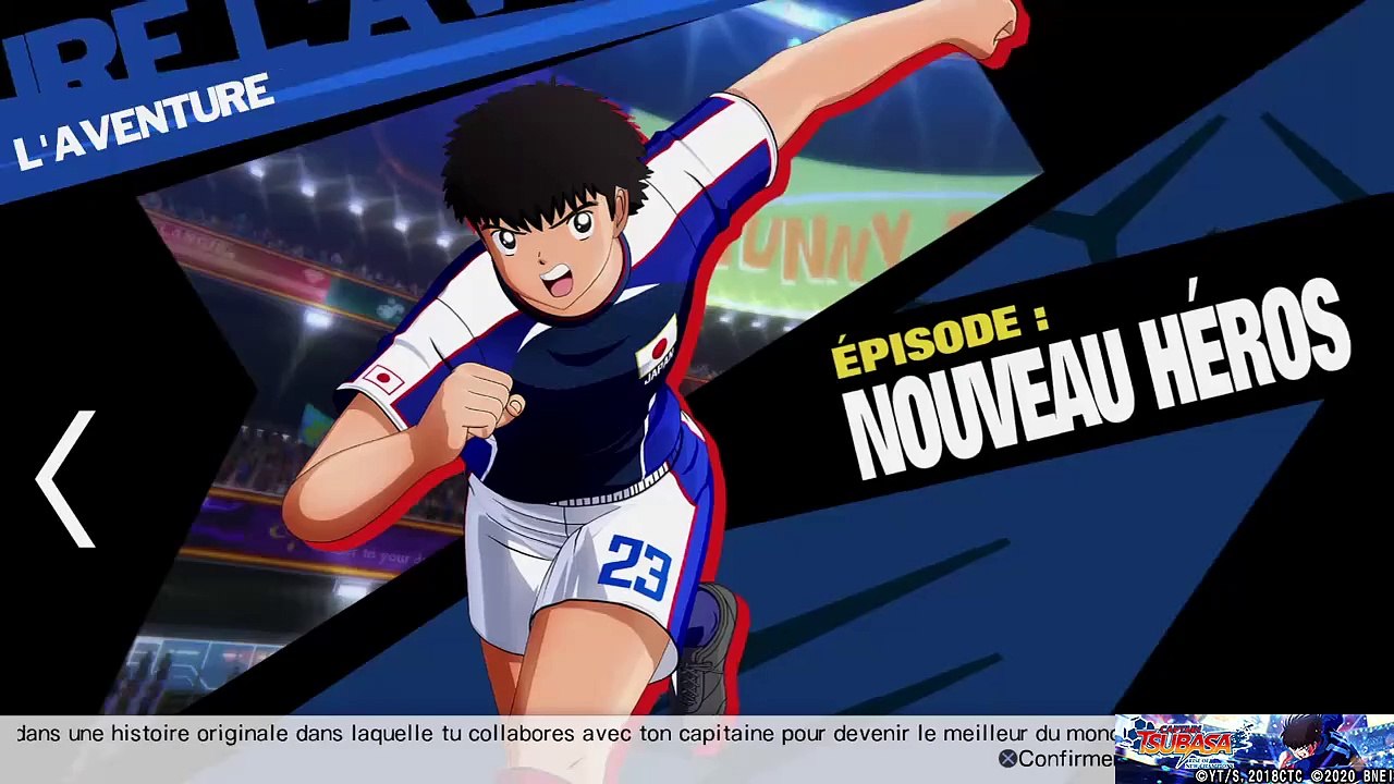 CAPTAIN TSUBASA_ RISE OF NEW CHAMPIONS Création de Personnage