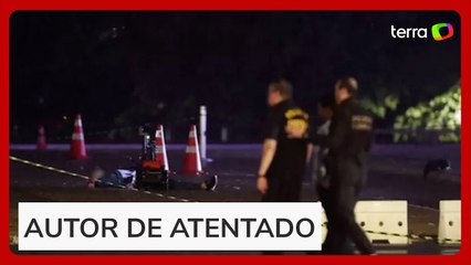 Carro que explodiu no estacionamento da Câmara é do homem morto no atentado