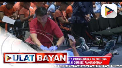 Blood Letting Program sa Makati City, pinangunahan ng Dugtong Buhay Movement sa pangunguna ni DBM Sec. Pangandaman