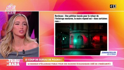 Le manque d'éclairage public pour des raisons écologiques créé de l'insécurité