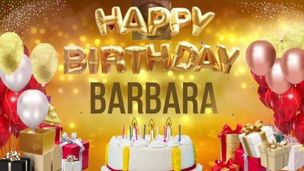 BARBARA - Happy Birthday Barbara