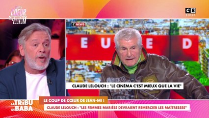 Claude Lelouch : "les femmes mariées devraient remercier les maîtresses""
