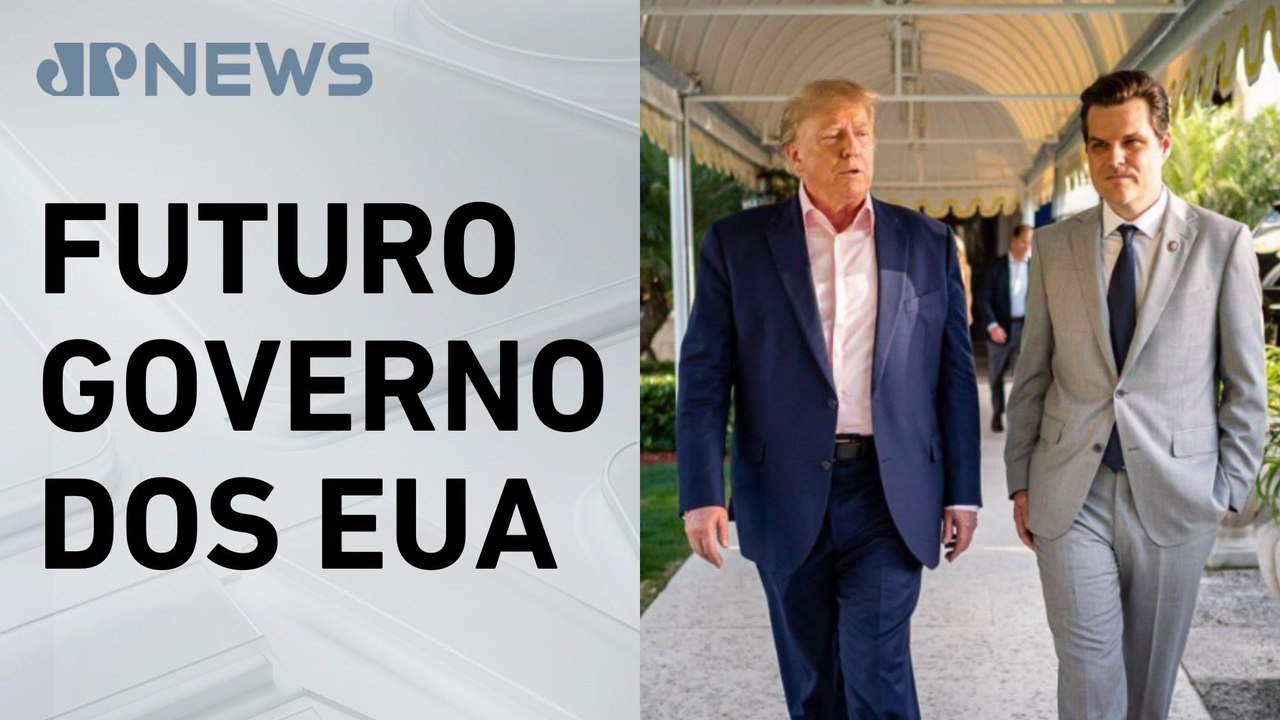 Trump indica deputado Matt Gaet como procurador-geral dos Estados Unidos