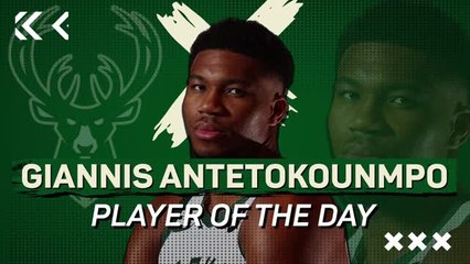 Giannis Antetokounmpo: NBA Player of the Day