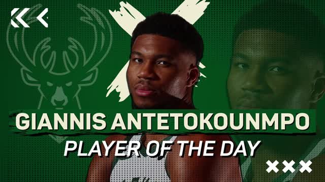 Giannis Antetokounmpo: NBA Player of the Day
