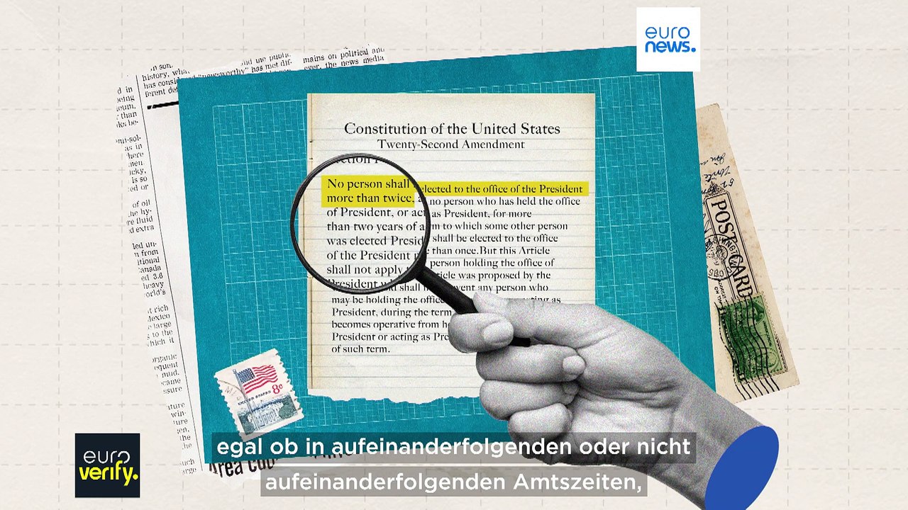 Könnte Donald Trump eine dritte Amtszeit als Präsident anstreben?