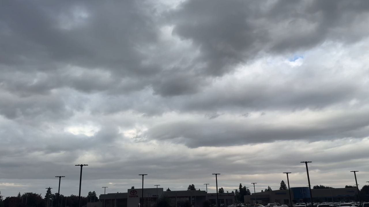 California: Intense winds sweep dust into the sky to set the stage for dust storm