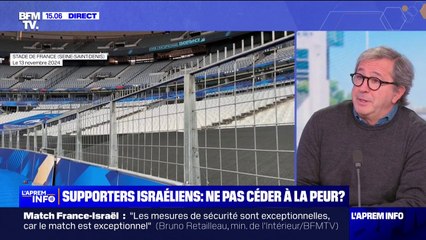 France-Israël: "Ce n'est plus un match, c'est un symbole et un défi", estime Pierre Fraidenraich, président du comité sport du Crif