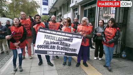 İzmir'de Yangında Hayatını Kaybeden Çocuklar İçin Protesto