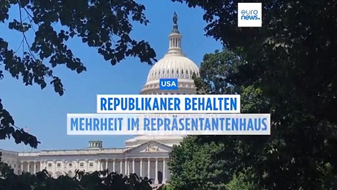 Republikaner behalten Mehrheit im Repräsentantenhaus