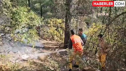 Kahramanmaraş'ta Orman Yangınına Müdahale Başladı