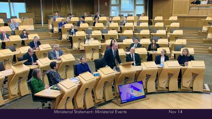 Cabinet Secretary Neil Gray - Statement on events