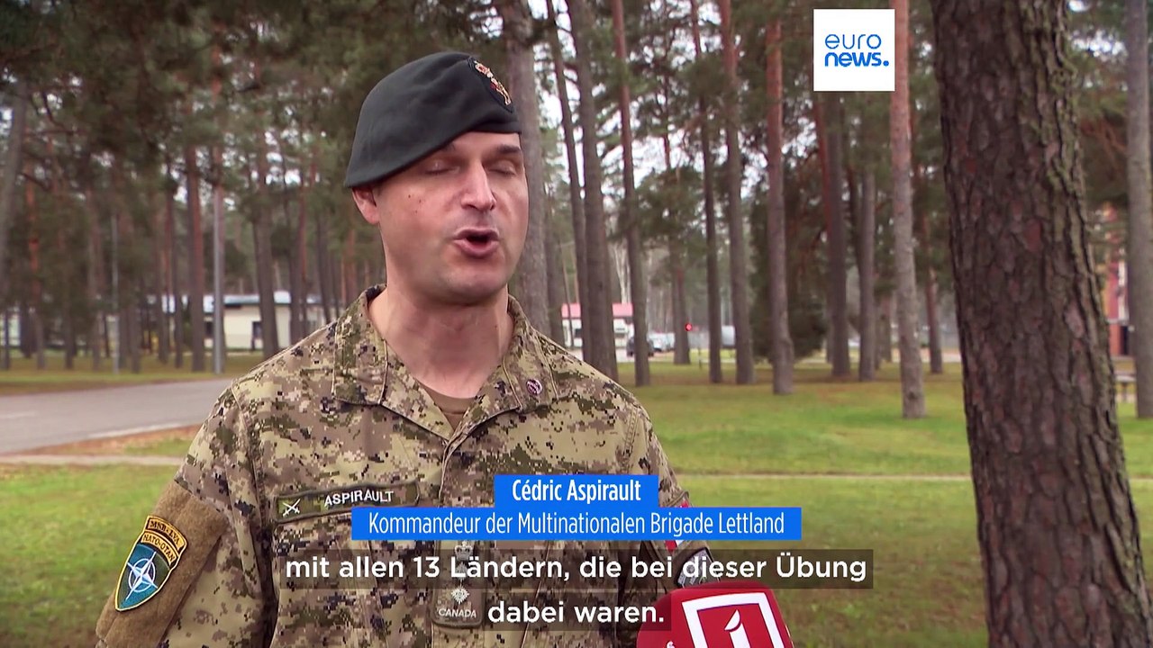 Erste Übung der neuen multinationalen NATO-Brigade beendet