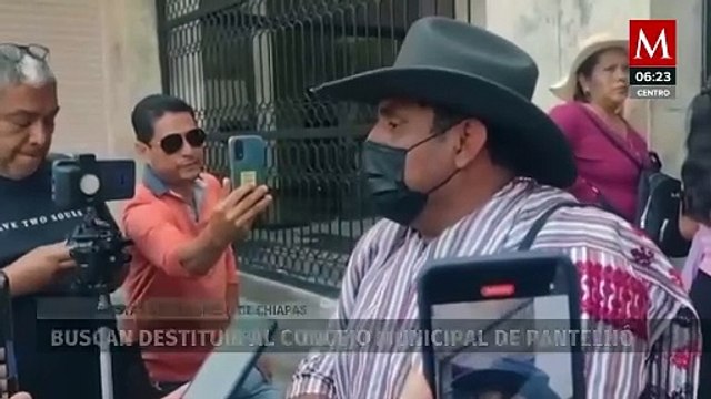 Comuneros desconocen a concejo municipal de Pantelhó, Chiapas; piden destituirlo