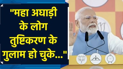 Maha Vikas Aghadi महाराष्ट्र के गौरव को अपमानित कर रही है : PM Modi