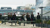 Gun salutes fired by Tower of London to mark King’s birthday