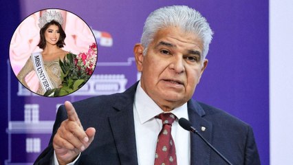 ¡Qué vaina! Presidente Mulino se siente 'dolido' por la expulsión de Italy Mora del Miss Universo