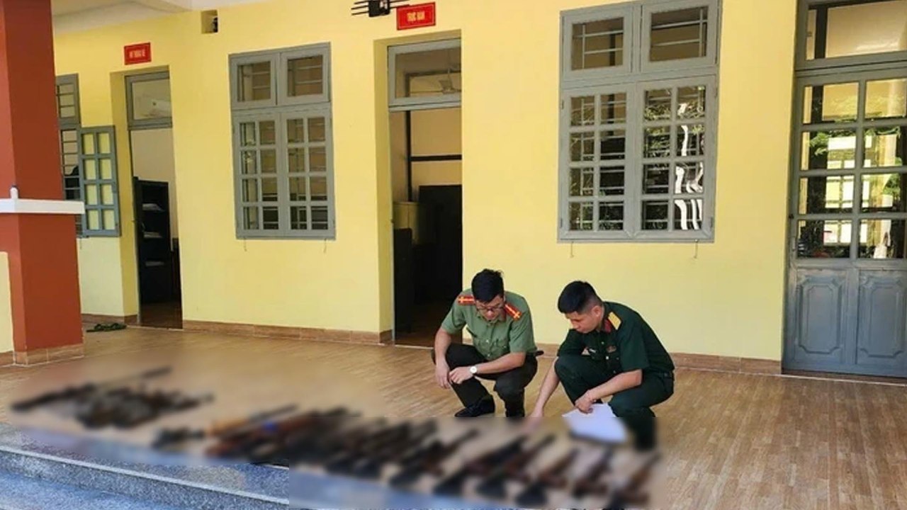 Bình Dương: Triệt phá đường dây chế tạo, tàng trữ, mua bán vũ khí quân dụng