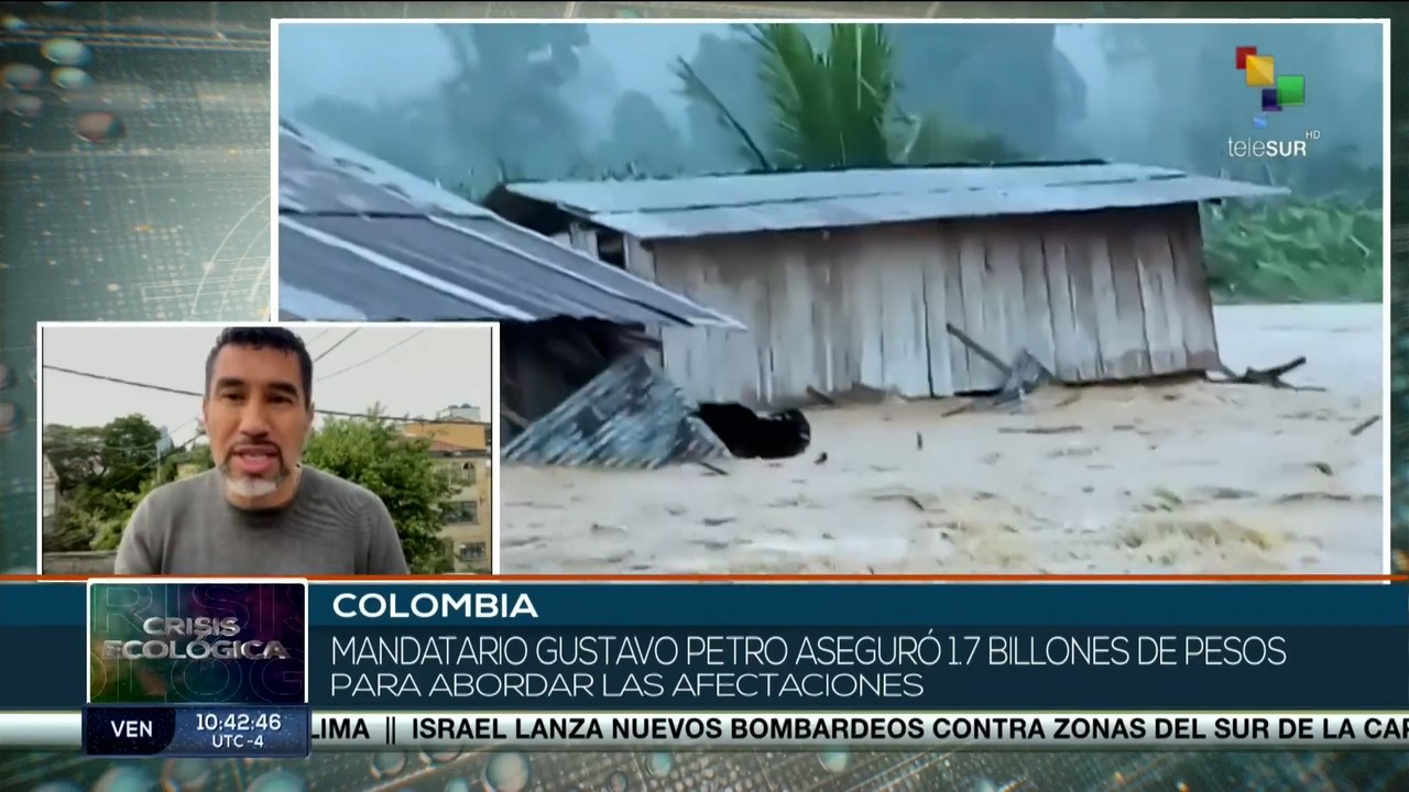 Deslizamientos e inundaciones por ola invernal en Colombia