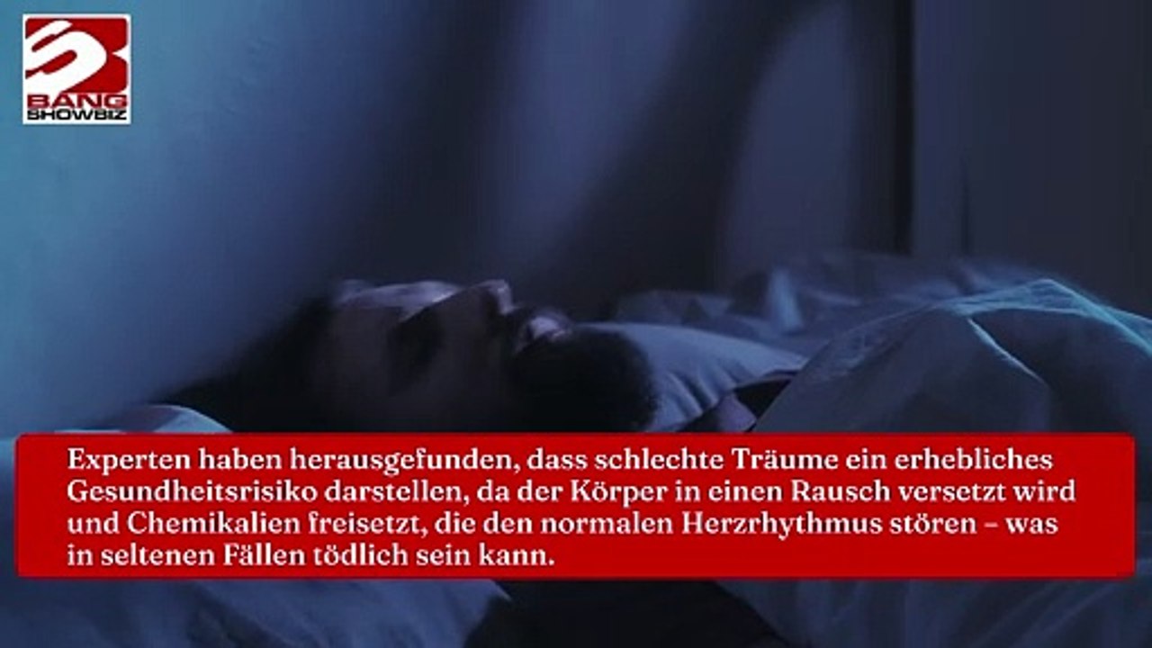 Albträume können tödlich sein