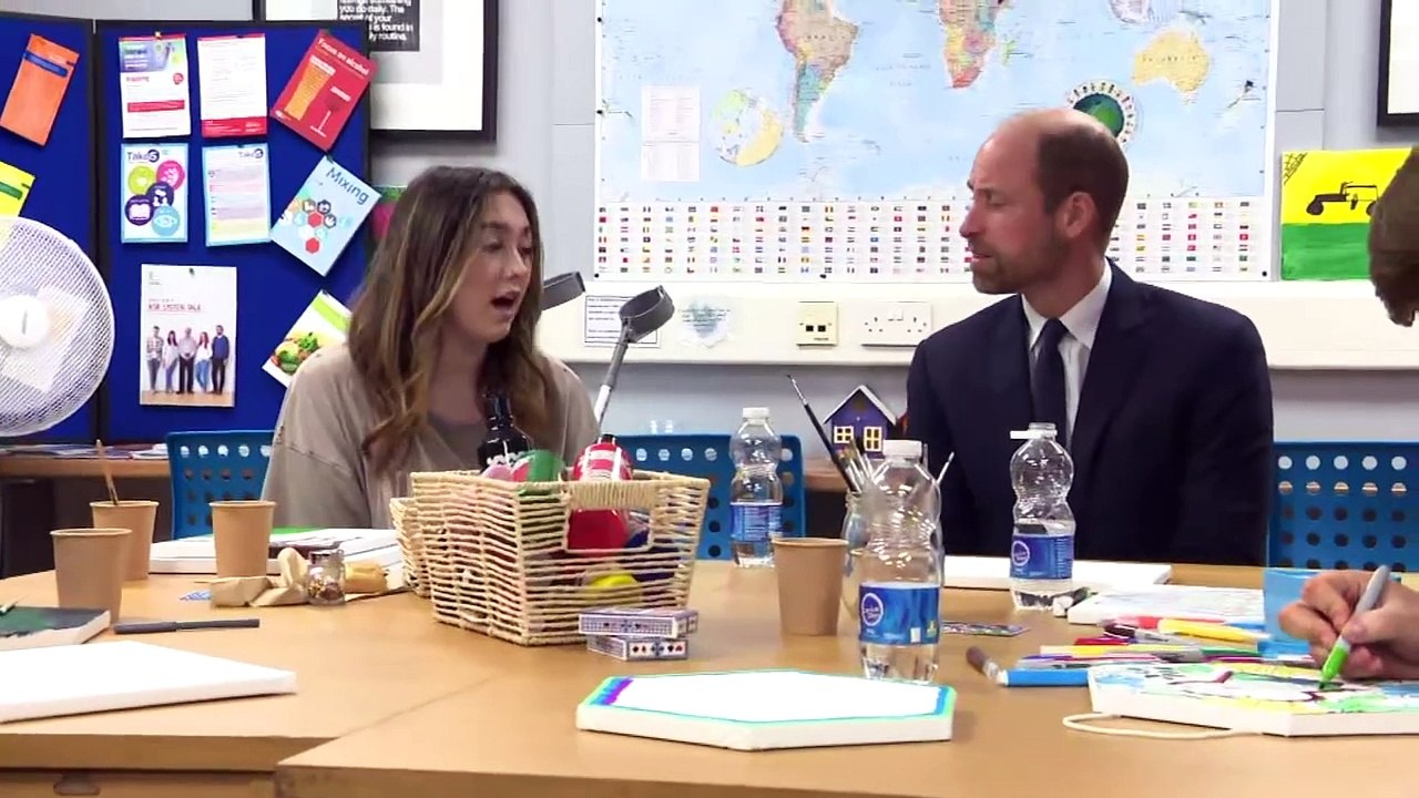 Prince William visits homelessness project in Belfast