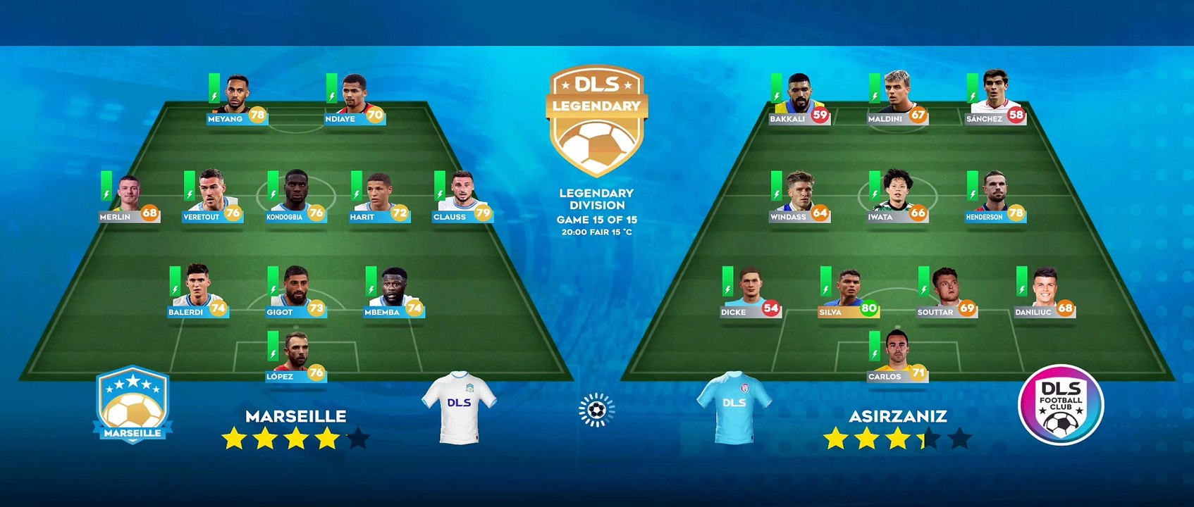 MARSEILLE VS ASIRZANIZ