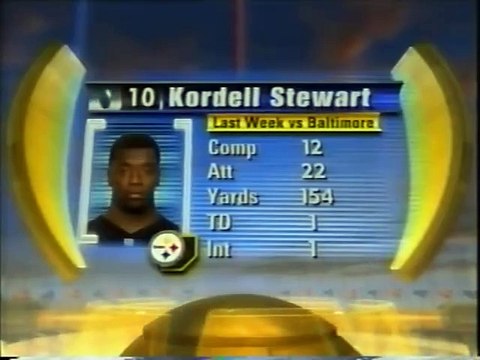 NFL 2001/02 AFC Championship - New England Patriots @ Pittsburgh Steelers - 1.Half