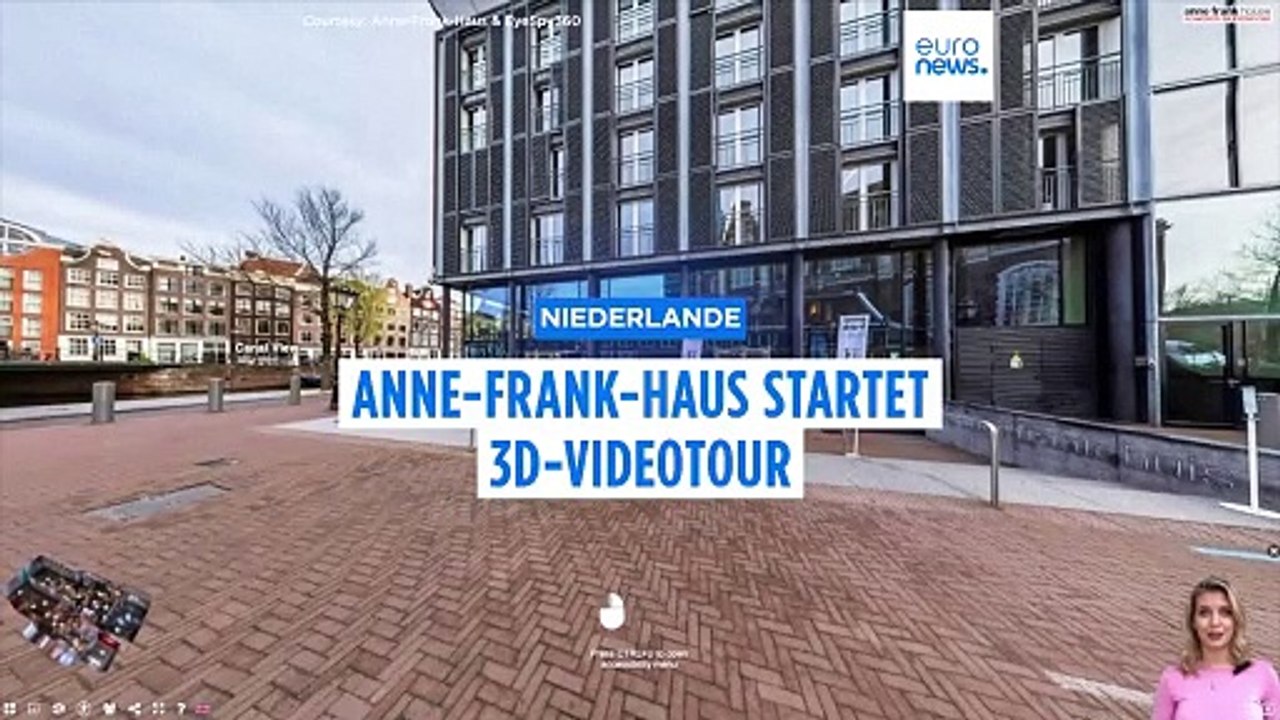 Erinnerungskultur: Anne-Frank-Haus startet 3D-Videotour