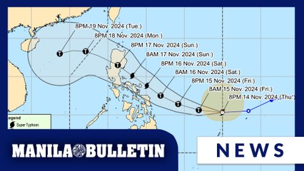 ‘Pepito’ may make landfall as a super typhoon; Signal No. 5 possible