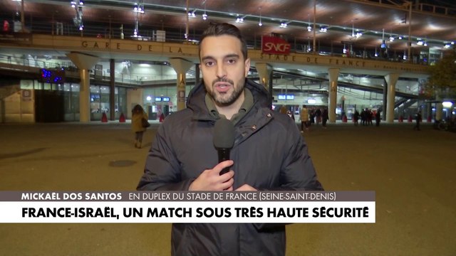 France-Israël : «une ambiance calme» devant le stade de France, à quelques heures du début du match