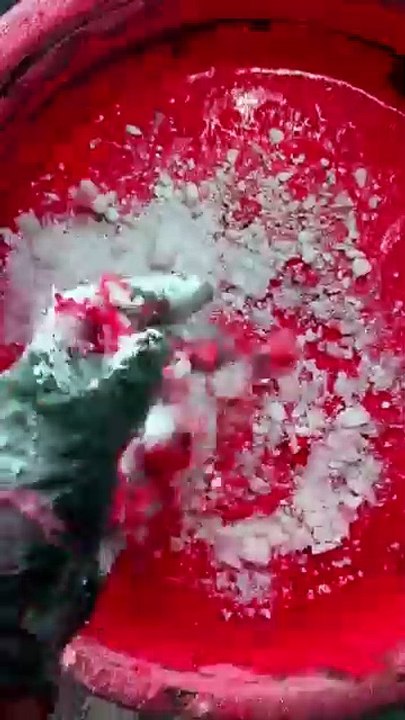 Pink asmr chalk