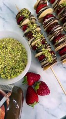 breakfast snacks - pancake skewers