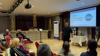 Foyle Speakers' club, part of Toastmasters International