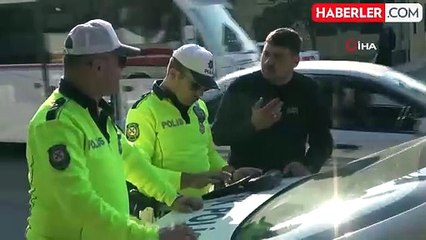 Sürücü 'Kornam çalışmıyor' dedi, polis gerçeği ortaya çıkardı
